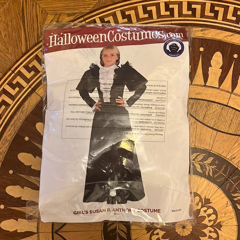 Susan B. Anthony Costume Old Renaissance Costume
